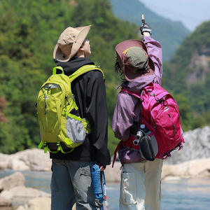 Sac à dos de voyage extérieur en nylon imperméable de haute qualité avec boucle à fermeture éclair, durable, pour la randonnée, l'alpinisme et le camping - Product Image 5