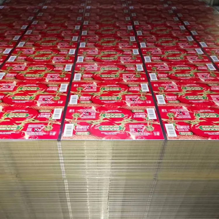 China Manufacturer Wholesale Tinplate Printing Sheet For Tin Can Packaging