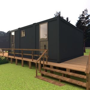 Contenedor de Acero Ligero, Fácil de Transportar y Montar, Oficina Móvil de Lujo, Alojamiento, Panel Sándwich, Tamaño 20 pies/40 pies - Product Image 4
