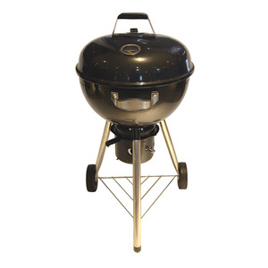 Barbecue au charbon de bois moderne de style coréen haut de gamme en forme de demi-baril en fer - Product Image 3