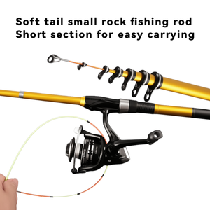 <span class=keywords><strong>Canne</strong></span> à pêche télescopique ultra-légère en fibre de verre de 1.8m à action rapide adaptée à la pêche aux crevettes et aux petits poissons <span class=keywords><strong>Canne</strong></span> à pêche en fibre de verre - Product Image 5