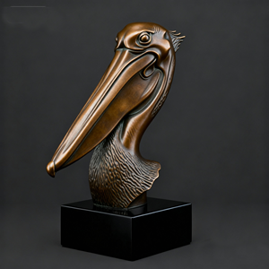 Busto <span class=keywords><strong>de</strong></span> Tucán, Estatua <span class=keywords><strong>de</strong></span> Animal para Decoración del Hogar - Product Image 3