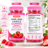 Bonbons Gélifiés Vitaminés OEM à Succès pour Adultes : Cheveux, Peau, Ongles, Soutien Immunitaire, Certifiés Halal, ODM, Biotine & Collagène