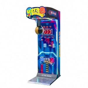 Ultimate Big <b>Punch</b> Boxing Game <b>Machine</b> Coin Operated Indoor Amusement Park Redemption Arcade for Adults Sport Training LED - Product Image 3