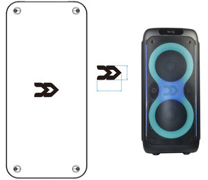 <span class=keywords><strong>ลำโพง</strong></span>แอคทีฟกลางแจ้งยี่ห้อ Europe Avenzo รุ่น <span class=keywords><strong>MBA</strong></span> Dual ขนาด 8 นิ้ว สำหรับงานแสดงบนเวที ดีเจ เสียงเบส คาราโอเกะ รองรับบลูทูธ USB พร้อมทวีตเตอร์ - Product Image 2