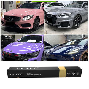 Chất lượng cao xe vinyl bọc CuộN ppf sơn bảo vệ phim vật nuôi vật liệu màu hồng giấy gói cho bảo hiểm cơ thể - Product Image 2