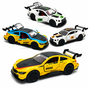 YZModel Coche Deportivo de Juguete de Aleación Fundida a Presión a <span class=keywords><strong>Escala</strong></span> 1:36 con Puertas Abribles y Ruedas Móviles para Niños - Product Image 1