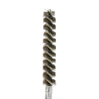 Brosse à tuyaux en acier à prix de gros, brosse à tuyaux en fil de laiton, brosse cylindrique en fil d'acier, brosse ronde en fil d'acier