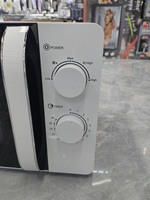 Four à micro-ondes élégant Hoffmans 700W 20L pour cuisine domestique, chauffage rapide, fonction de décongélation, utilisation quotidienne