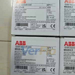 เบรกเกอร์วงจร ABBs <span class=keywords><strong>MS325</strong></span>-1 9 4 20 25 6.3 2.5 0.25 0.63 0.4 1.6 25 4.0 6.3 1.0 2.5 9.0 20 16.0 0.25 0.63 12.5 0.16 รุ่นดั้งเดิม - Product Image 6
