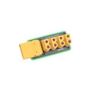 บอร์ดจ่ายไฟ XT90 ถึง 4 XT60, อะแดปเตอร์แบบขนานสำหรับ RC โดรน ขั้วต่อแบตเตอรี่ลิโป้ K243 - Product Image 2