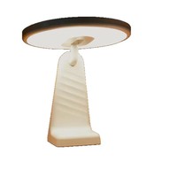 New Cross-Border Desk Lamp Makeup Mirror Magnifying Lens Rechargeable Battery Dimmable Vanity Mirror for Desktop Dressing Table