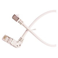 Kabel Patch Cord Ethernet RJ45 Cat5 Cat6 Cat7 Cat8 Panel Mount Screw Nut Konektor Plug Sudut Atas Bawah Kiri Kanan