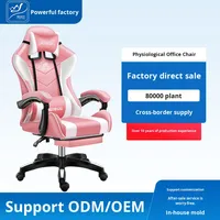 Chaise de bureau ergonomique pour e-sport, idéale pour la maison ou le dortoir, pour des sessions longues de jeu sans fatigue