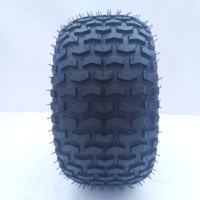 Pneu extérieur tubeless de 6 pouces 13*6.50-6 avec jante en acier à 3 trous pour tondeuse à gazon/petit VTT/chariot de remorque