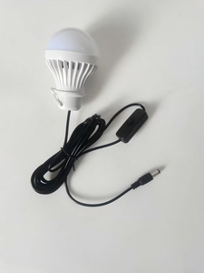 Солнечная Светодиодная лампа аварийного освещения 5 В 12 В USB DC батарея Power Bank 3 Вт 5 Вт 7 Вт DC5.5 * 2,1 мм солнечная энергетическая система подвесная лампочка - Product Image 2