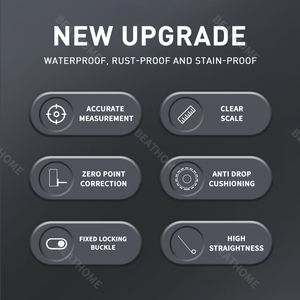 <span class=keywords><strong>Nastro</strong></span> di misura in acciaio personalizzato <span class=keywords><strong>professionale</strong></span> BEATHOME 3M 5 metri 7.5M <span class=keywords><strong>metro</strong></span> metrico - Product Image 3