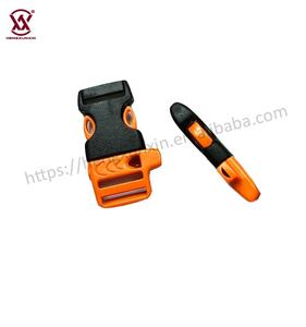 Atacado Mochila Escolar Saco Correia Acessórios 20mm Survival Belt Bracelet Plastic Side Release <span class=keywords><strong>Whistle</strong></span> <span class=keywords><strong>Buckle</strong></span> - Product Image 3