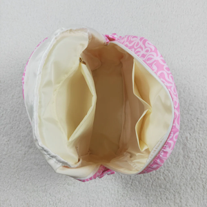 2 Pcs Kid Backpacks Girl Children <b>Bookbag</b> <b>Cute</b> Pink Bow Print Girl Backpack Matching Lunch Bag for 3-16Y - Product Image 4