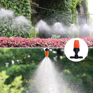 Kit d'irrigation par brumisation 5M-20M, système d'arrosage automatique pour plantes de jardin avec tuyau PE 4/7 et connecteur - Product Image 6