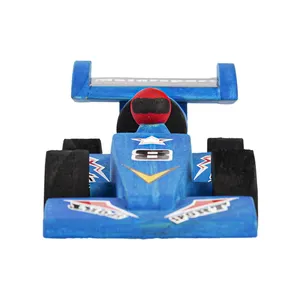 ShaunChee Wooden Diy Kids Build Painting Toy F1 Racing Car