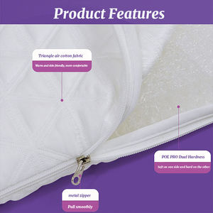 Матрас Skylee 4D с полимерным водонепроницаемым съемным чехлом-топпером из POE (воздушный) - Product Image 3