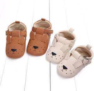 Chaussons pour bébés filles et garçons, chaussures de premiers pas pour tout-petits, animaux mignons, dessins animés, mocassins - Product Image 3