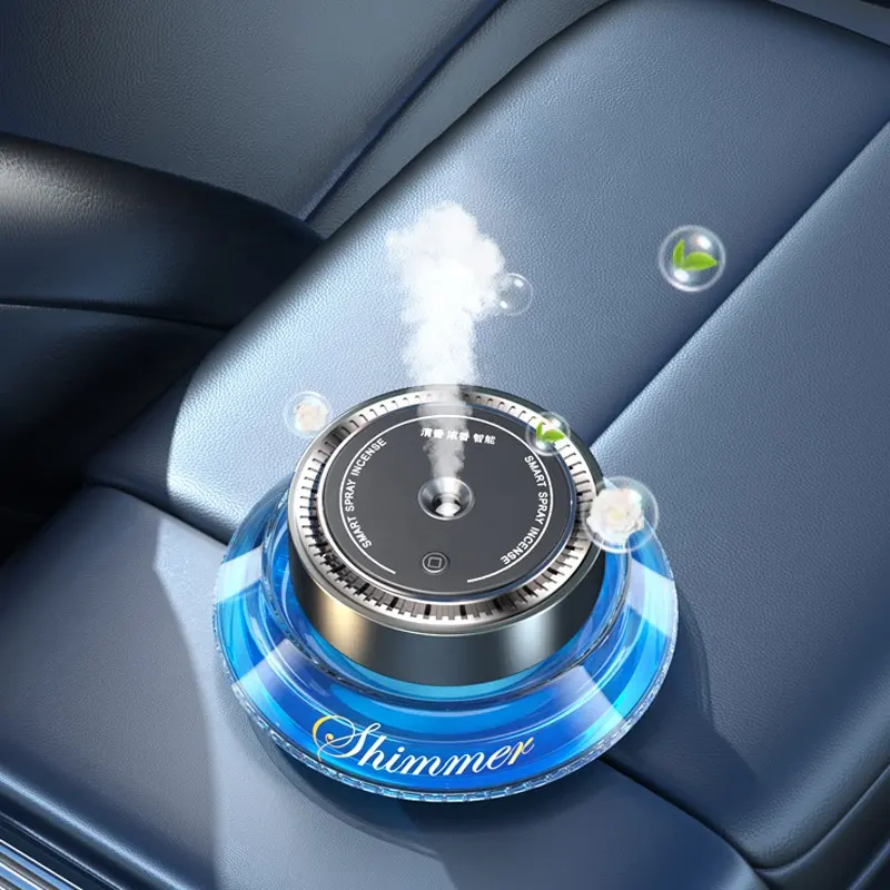 XE Luxury Smart Car Aroma Diffuser 50 ML Car Perfume Bottle Diffuser Essential Oil Spray Car Air Freshener Bottle Diffuser
