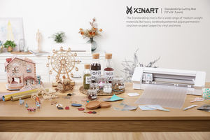 XINART <span class=keywords><strong>Tapis</strong></span> <span class=keywords><strong>de</strong></span> coupe standard 12x24 pouces pour <span class=keywords><strong>Silhouette</strong></span> <span class=keywords><strong>Cameo</strong></span> <span class=keywords><strong>4</strong></span>/3/2/1 Vinyl Crafting 3 Mats - Product Image 4