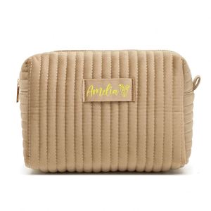 Custom Velvet Cosmetic <b>Bag</b>, Large Capacity, <b>Bridesmaid</b> <b>Gift</b>, Makeup <b>Bag</b> for Her, Personalized <b>Gift</b> for Bridal Party - Product Image 2