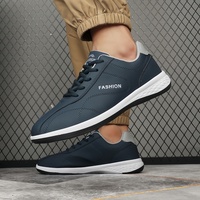Chaussures de marche décontractées pour hommes, automne, sport, antidérapantes, légères, dessus en PU, doublure en mesh, imperméables, respirantes, confortables