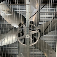 Ventilateur d'extraction de serre d'obturation de persienne de Ventilation automatique de Offre Spéciale taille 380V AC pour le mur ODM de poulet de ferme de volaille de serre