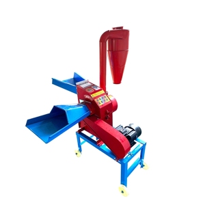 Broyeur à marteaux 220V pour maïs, riz, balles de maïs, céréales et fourrage, concasseur d'aliments pour animaux (porcs), machine de traitement alimentaire, mélangeur motorisé - Product Image 5