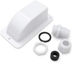 Caja de prensaestopas de <span class=keywords><strong>entrada</strong></span> de <span class=keywords><strong>Cable</strong></span> Solar a prueba de agua IP68, prensaestopas de <span class=keywords><strong>doble</strong></span> orificio ABS, conector impermeable para RV Camper Van, techo de barco - Product Image 5