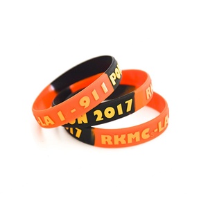 Bracelet en silicone élastique personnalisé gravé, vente en gros Chine, pour événements promotionnels - Nouveauté 2025 - Product Image 4