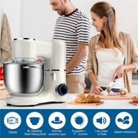 Soporte eléctrico para pasteles, mezclador de cocina, 6,5l, 7L, 8L, 10L, SUS304