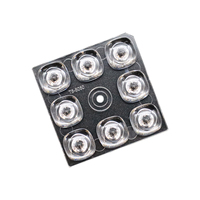 Lentille optique LED HONJU Plano-Convexe en PMMA, indice de protection IP65, pour projecteur LED 5050, éclairage de rue, lampe de paysage, OEM ODM