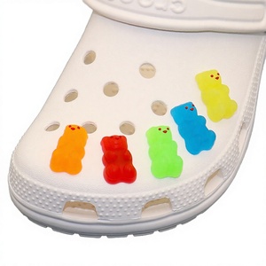 Vietnam Custom Wholesale Rubber PVC High Quality Custom Women's <b>Shoes</b> <b>Decorations</b> Accessories Cute Bear <b>Shoe</b> Charms QuanChi - Product Image 2
