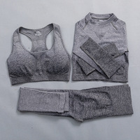 Ensemble de yoga et vêtements de sport dégradés en gros – 7 couleurs, respirant, absorbant la transpiration, idéal pour la course en extérieur