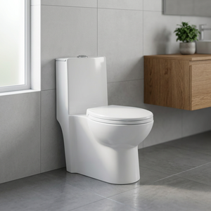 Chaozhou เซรามิกคริสตัลหนึ่งชิ้น, ห้องน้ำติดพื้นห้องน้ำชุดสุขภัณฑ์ - Product Image 6