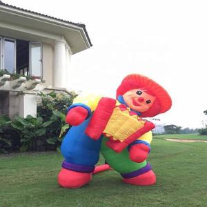 Gonfiabile Clown Cartoon palloncino pubblicità esterna buon prezzo alto far saltare i personaggi dei cartoni animati gigante gonfiabile clown elio - Product Image 5