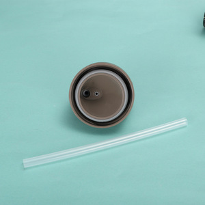 DD4321 Japanese 304 Stainless Steel Thermal <b>Drink</b> <b>Cup</b> Insulated Water Bottle Thermos Vacuum Flask With Suction Nozzle Straw - Product Image 2