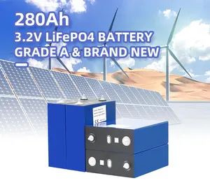 Grade A 3.2V 320ah 304ah 302Ah 280ah 280K Lifepo4 Akku For 12v 24v 48v Solar Pack Energy Storage Battery