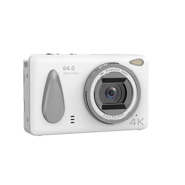 Student Digital Camera 2.4inch Screen 4K Video 68MP Photo Kids Camera 18X Zoom Face Recognition CCD Camera