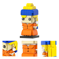 MOC7812 Fille avec une boucle d'oreille en perle 214 pièces Têtes carrées Personnage de film biographique Amour Blocs de construction DIY Jouets cadeaux pour enfants