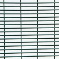 Clôture de sécurité anti-escalade 358 Akzo Nobel, grillage anti-coupure thermolaqué, clôture en fil soudé robuste pour la surveillance des frontières et des prisons