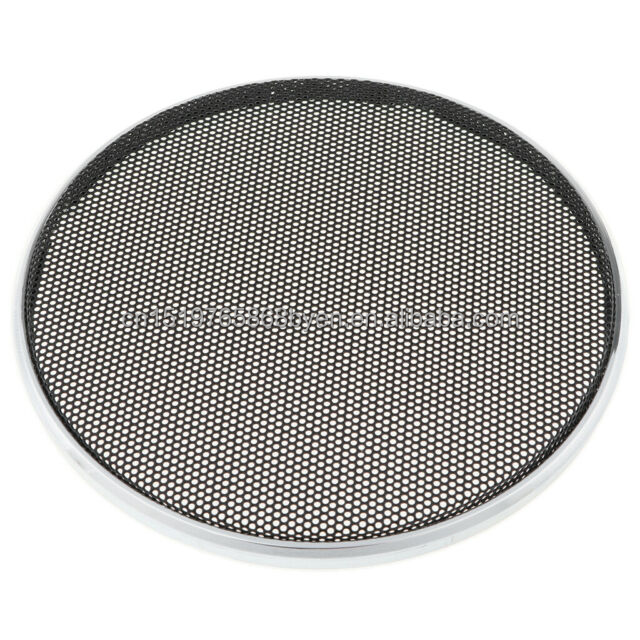 Perforated Fingerprint Resistance Metal Protection Speaker Hollow Grill Lightweight Aluminum Alloy Customized Metal Mesh