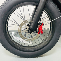 Bicicleta Eléctrica Enduro Rosa, Bicicleta de Montaña Rápida, 48v 20ah, Suspensión Completa, Neumáticos Anchos, Bicicleta Eléctrica para Adultos