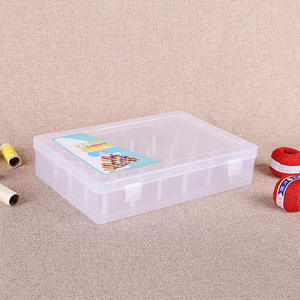 24-Achsen-hochtransparente Haushalt-Kabelmanagement-Arbeitsbox multifunktions-Speicherbox aus Kunststoff für Draht und Nadeldraht - Product Image 5