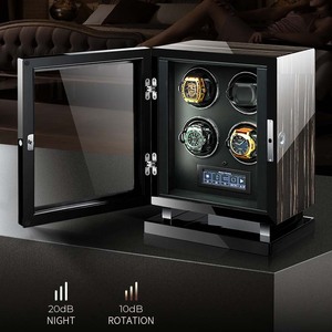 <span class=keywords><strong>Caja</strong></span> Fuerte <span class=keywords><strong>para</strong></span> Relojes Automáticos M&Q con Lector de Huellas Dactilares Inteligente, Pantalla Táctil LCD, 24 Ranuras <span class=keywords><strong>para</strong></span> Relojes Automáticos, Motor Silencioso de Madera - Product Image 2